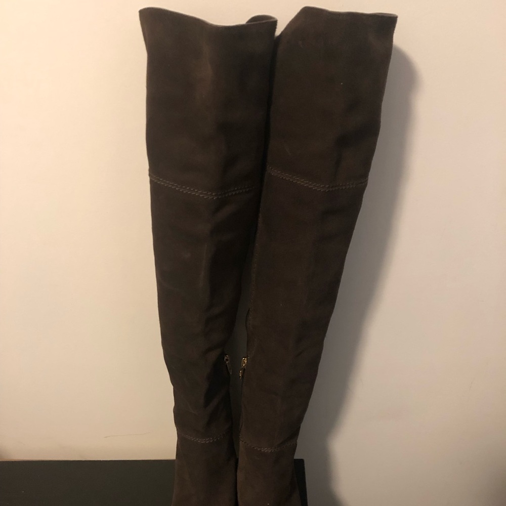 Leather coach boots, barely used perfect condition - Picture 3 of 4